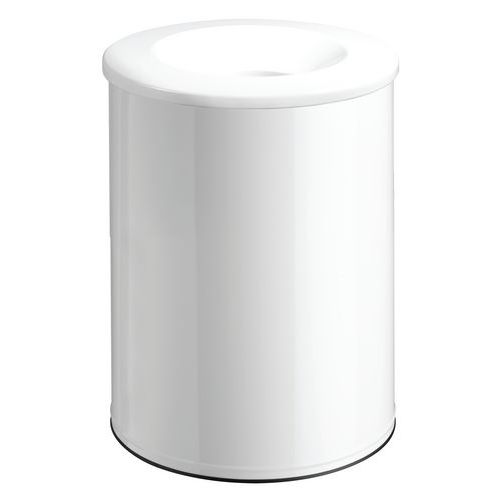 Corbeille Antifeu-30l Blanc-neo-rossignol