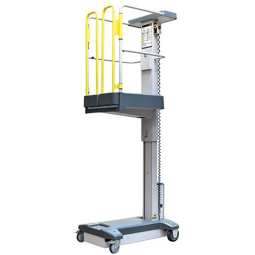 Nacelle Semi-électrique à Mât Vertical Compacte Hauteur De Travail Jusqu'à 3500 Mm