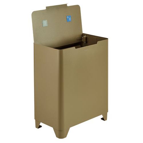 Meuble De Tri 2x30l Osmoze - Taupe