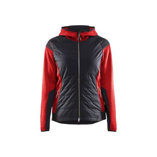 Veste De Travail Hybride Femme Rouge/noir S