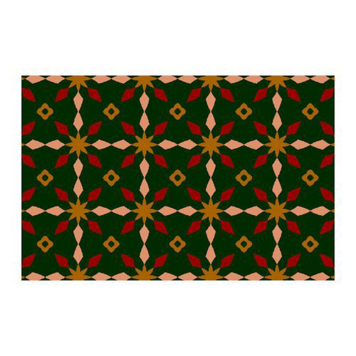 Tapis De Entrée Snowstar Green 37 90 Cm X 150 Cm