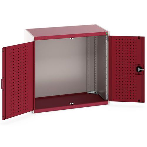 Bott 1 Armoire Cubio Porte Perforée - H1200xl525mm - Bott