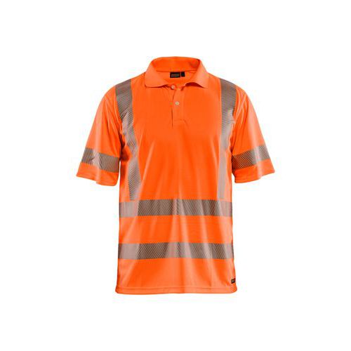 Polo Haute-visibilité Orange S