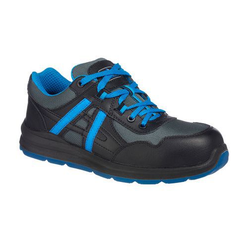 Chaussure De Sécurité Basse Mersey S1p Ft60 Noir/bleu 36