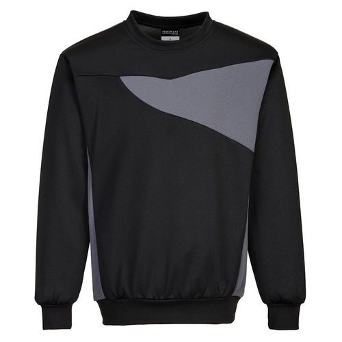 Sweat-shirt Ras Du Cou Pw2 Pw27 Noir/gris S - Unisexe