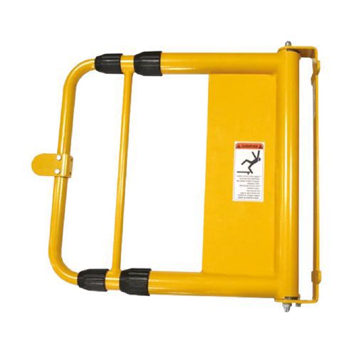 Stockman - Barrière de sécurité pivotante réglable - Jaune - 500 mm hauteur - 12 kg - Robuste et fiable
