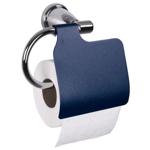 Porte Rouleau De Papier Hygiénique Aristo - Bleu Foncé