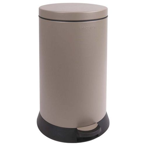 Poubelle Agroalimentaire De Cuisine Retro 20l - Taupe