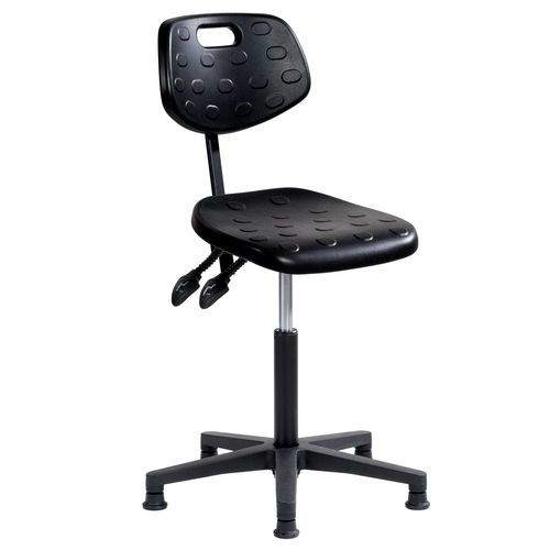 Siège Ergodyn Moyen Embase Polyamide Sur Patins