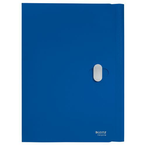 Chemise Leitz à 3 Rabatsrecycle Leitz Neutre En Co2 Bleu