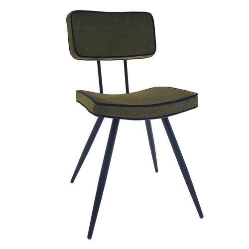 Chaise Intérieure - Métal - Monolith Olive - Maurice