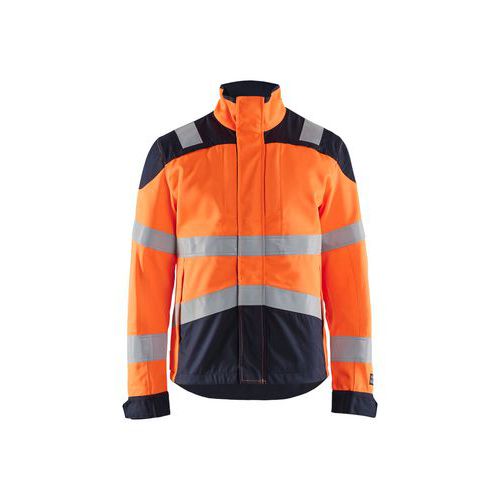 Veste De Sécurité Multinormes Inhérent Marine Orange Fluo