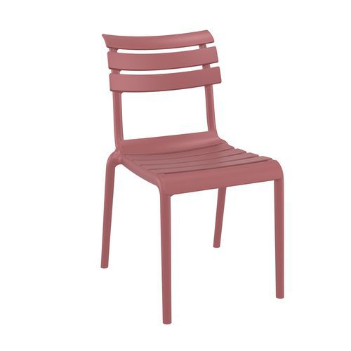 Chaise Extérieure - Polypropylène - Marsala - Penelope