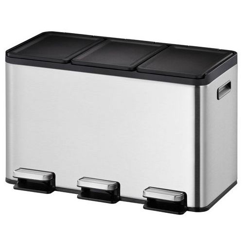 Poubelle à Pédale Tri Sélectif Essential Splitted 3x10l
