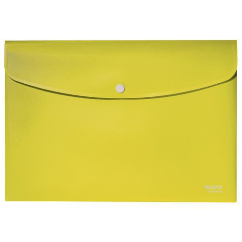 Pochette Pour Documents Recycle Leitz Jaune