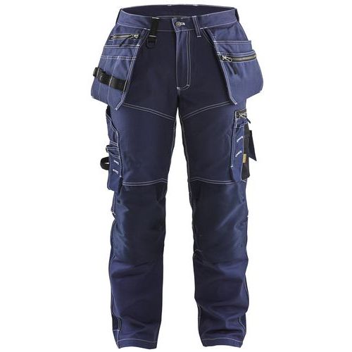 Pantalon De Travail Artisan+ Stretch Bleu Foncé C52