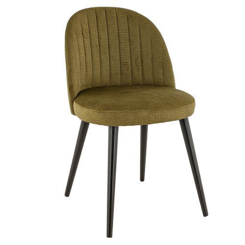 Chaise Intérieure - Hêtre - Monolith Olive - Emile