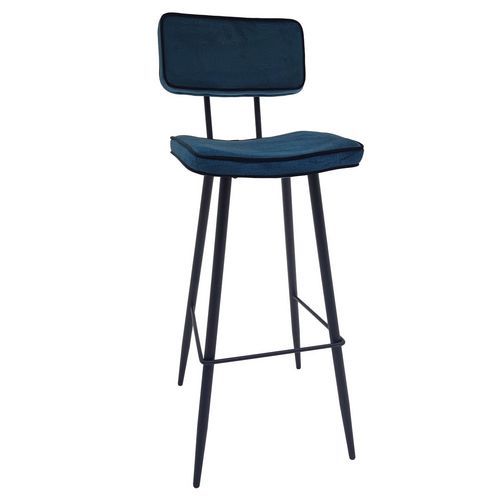 Tabouret Intérieur - Métal - Monolith Petrol - H79 - Maurice