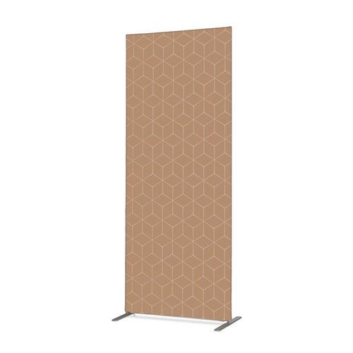Cloison Déco En Tissu 100-200 Hexagone Beige