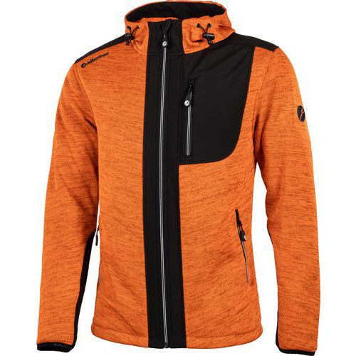 Navarra Veste En Tricot/softshell Orange Xxl