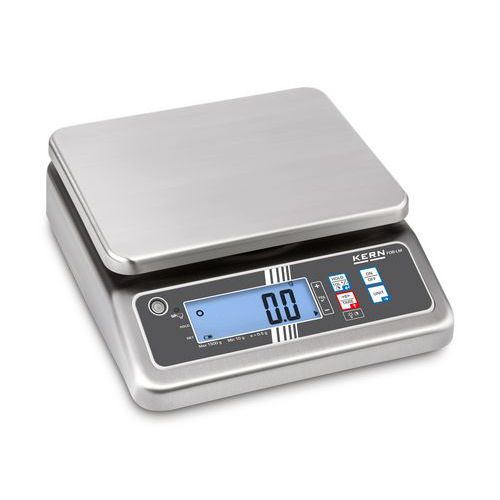 Balance Inox Kern Fob 7k-4nl Portée 5000 G; 7500 G Lecture 05 G; 1 G