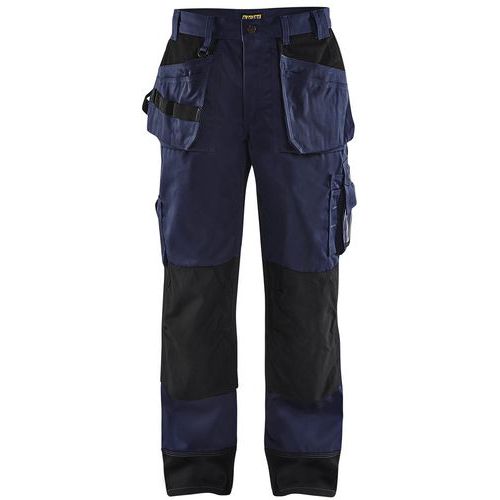 Pantalon De Travail Artisan Bicolore Marine Noir Taille C58