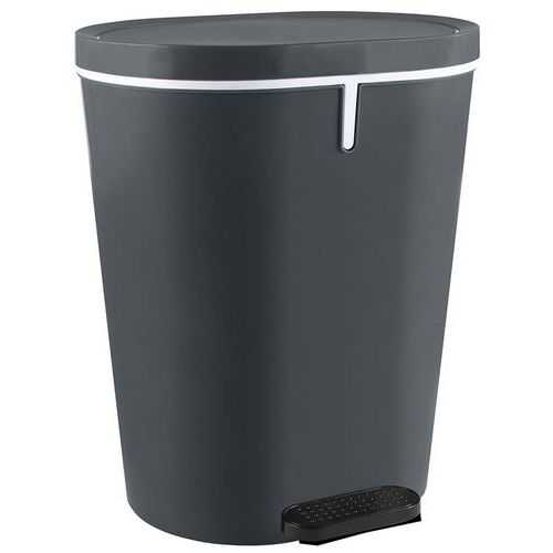 Poubelle à Pédale Zamora 25l Antracite