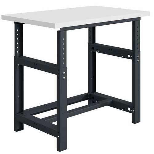 Etabli Si Plateau Stratifié Resitop Réglable Par Cremaillère