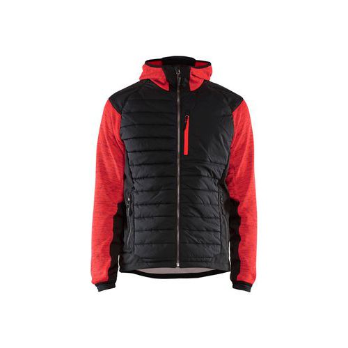 Veste De Travail Hybride Rouge/noir Xs