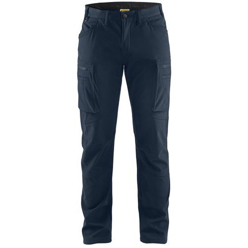 Pantalon De Travail Maintenance Softshell Bleu Foncé C54