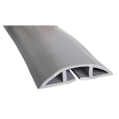 Viso - Passe-câble souple intérieur rouleau 5m Gris - 101mm largeur - 30mm Ø câble - Robuste et recyclable