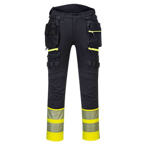Pantalon Holster Dx4 Haute Visibilité Dx445 Noir/jaune 48