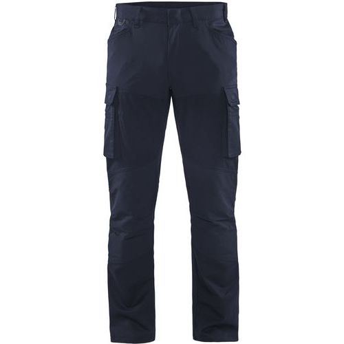 Pantalon De Travail Maintenance Stretch 2d Bleu Foncé D128
