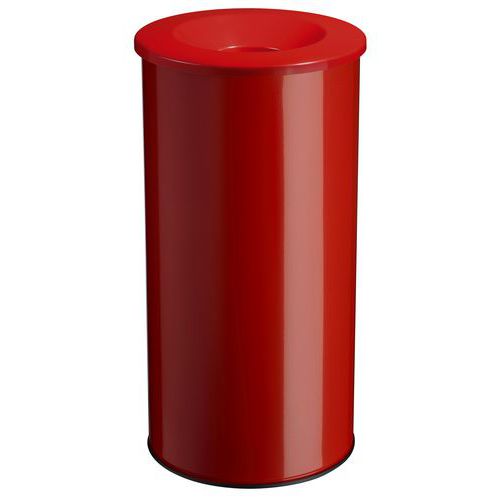 Corbeille Antifeu-50l Rouge-neo-rossignol