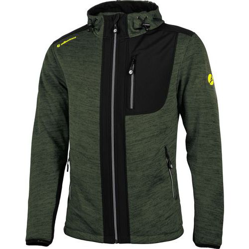 Navarra Veste En Tricot/softshell Vert S