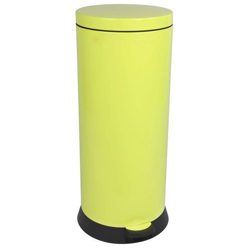 Poubelle Agroalimentaire De Cuisine Retro 30l - Jaune Fluo