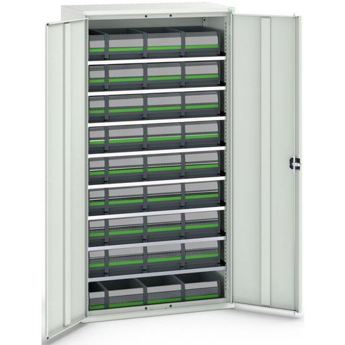 Bott 1 Armoire Verso Avec 36 Bacs - Hauteur 2 M - Bott