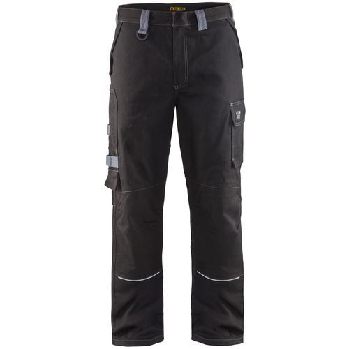 Pantalon Retardant-flamme Noir Etgris Clair D92