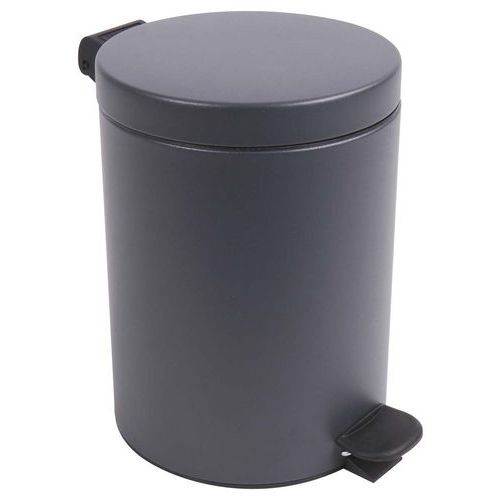 Poubelle Pour Sanitaire Salle De Bain Retro 5 L - Anthracite