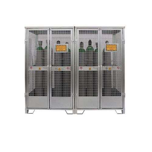 Cage Pour Bouteilles De Gaz Sall Acier
