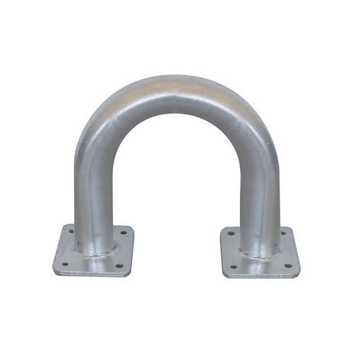Viso - Arceau de protection acier galvanisé 375x350 mm - Gris - Intérieur/Extérieur - Fixation à visser - Manutention tout terrain