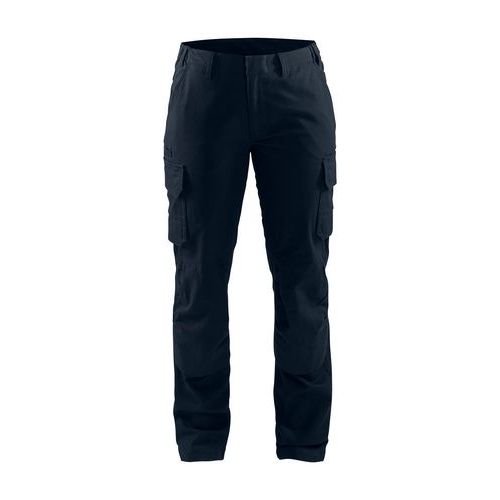 Pantalon De Travail Industrie Stretch Femme Noir