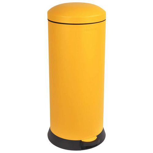 Poubelle Agroalimentaire De Cuisine Boheme 30l - Jaune Foncé