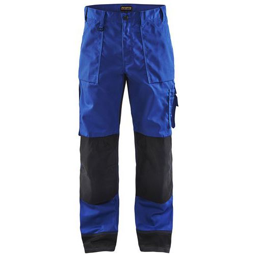 Pantalon Artisan Bicolore Bleu/noir C58