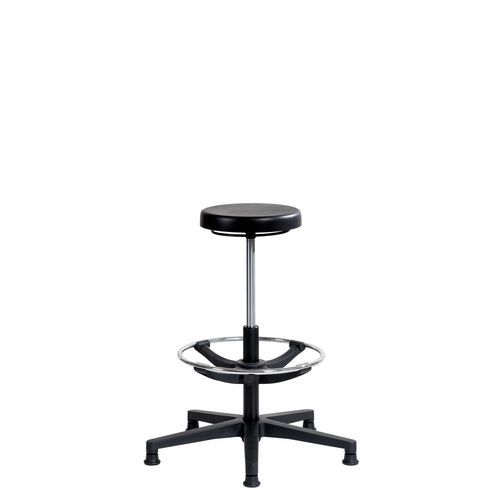 Tabouret Ergoline Haut Patins Et Repose-pieds Alu