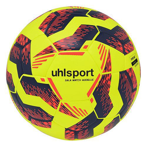 Ballon De Foot Sala Match Addglue Uhlsport Jaune Fluo T4