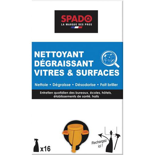 Nettoyant Dégraissant Pour Vitres Et Surfaces De 10 L