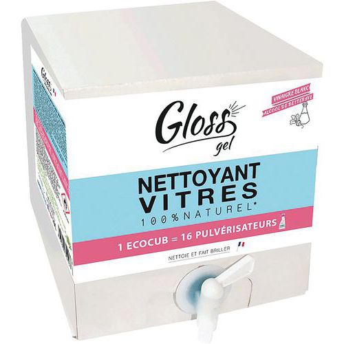 Nettoyant Gel Pour Vitres De 10 L