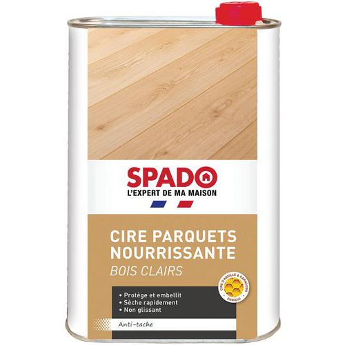 Cire Nourrissante Parquets Bois Clairs