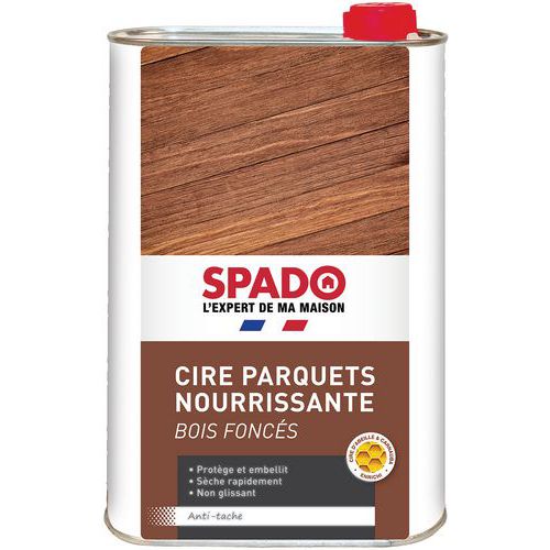 Cire Nourrissante Parquets Bois Foncés